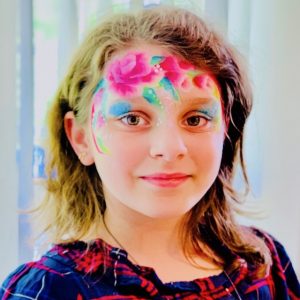 Colorful-Faces-Ansigtsmaling-Blomster-Barnedåb