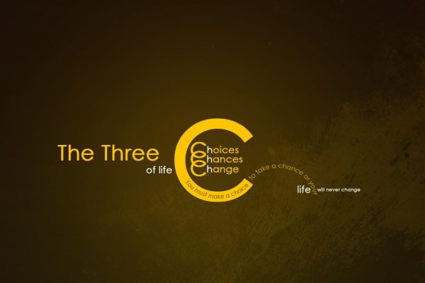 The three of life - Citatplakat