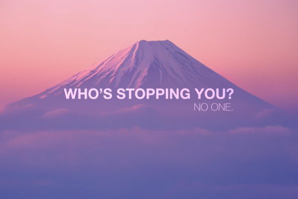 Who`s Stopping You? Citatplakat